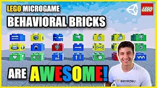 Intro to Game Development with Unity | Lego Microgame Behavioral Bricks Explained [#2]