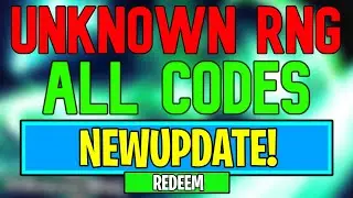 New Unknown RNG Codes | Roblox Unknown RNG Codes (June 2024)