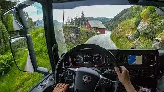 POV Driving Scania S520 - Stadlandet