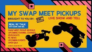 RC CAR SWAP MEET PICKUPS AND SCORES LIVE!