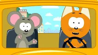 Котэ ТВ – Автобус 🚌 Котэ подвезёт! – Сборник – Развивающие песенки для малышей