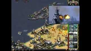 Red Alert 2 - Naval war on sea map