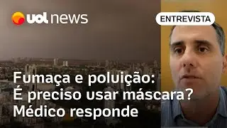 Máscaras tradicionais não foram desenhadas para poluição ambiental, diz médico: 'Não existe a ideal'