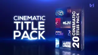 Cinematic Title Pack ( After Effects Template )