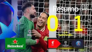 Resumo | Liverpool 0-1 PSG | Champions League 24/25