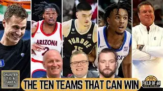 These are the (ONLY?) 10 teams that can win the 2024 college basketball national title | Field of 68