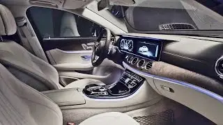 INTERIOR: 2017 Mercedes E-Class L Sport