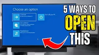 Check THESE 5 Ways to Open ADVANCED STARTUP Option in Windows 1`/10 (2024 Updated)