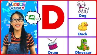 Fun Phonics Song with Miss V for Children | Alphabet Song | ABC Letter Sounds From A to Z