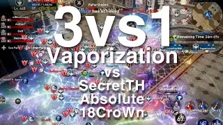 [Lineage 2 Revolution] Vaporization vs Absolute SecretTH 18CroWn - Lionna server [12/04/2020]