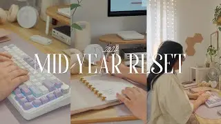 Mid Year Reset | 2024 goals, new routines, starting fresh ☀️