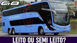 NOVO MARCOPOLO G8 DA GUANABARA!! UM EXCELENTE SERVIÇO SEMI LEITO, MAS E O LEITO?? É BOM?