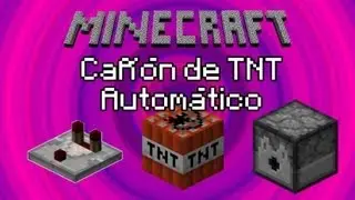 Minecraft - Cañón de TNT Automático (1.5)