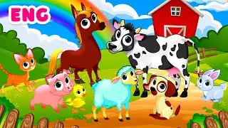 Learn Farm animals for kids Farm Animals Names & Sounds