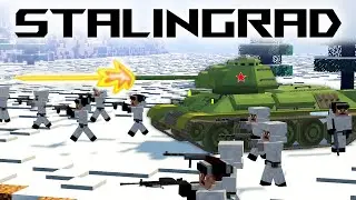 BATTLE OF STALINGRAD in Minecraft | WW2 in First-person