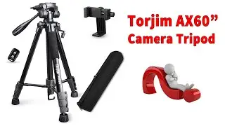 Torjim 60” Camera Tripod Unboxing Review