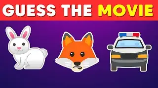 🎬 Can You Guess the Movie by Emoji? | 50+ Movie Quiz Challenge 🎥 | QuickQuiz Fun