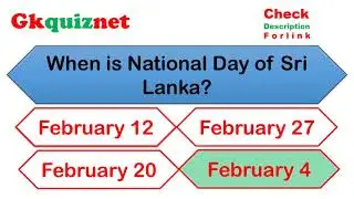 important days quiz february | national international dates |General knowledge questions and answers