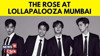 Korean Rock Band The Rose i Woosung i Dojoon I Hajoon i Jaehyeong I Back to Me Lollapalooza India I