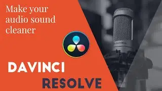 Clean Audio with Davinci Resolve Automatic Noise Reduction - remove buzzing