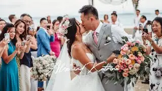 Alex & Katrina Wedding Phuket Marriott Nai Yang Thailand