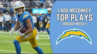 Ladd McConkey 2024 Highlights (Weeks 1-4)🔥| NFL Highlights