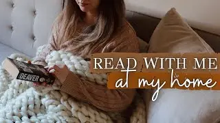 Cozy READ WITH ME at my home 🍂 1 hour of reading with me with soft music