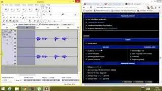 Tutorial - How to make a Goliath sounding robot voice in Audacity