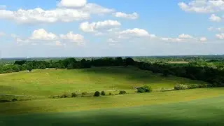 Countryside of Berlin: urban green in a drone view (4K)