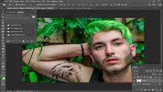 How to Add Tattoo to a Person Arm in Photoshop By || Brightness40 Photography || #shorts