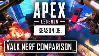 *NEW* Valkyrie Tactical Hover NERF Comparison - Apex Legends Season 9