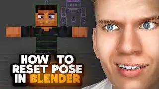 How to Reset RIG Pose position in Blender | Reset Pose Mode to Default
