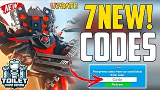 *SEPTEMBER UPDATE* ALL WORKING EP 77 PART 2 CODES FOR TOILET TOWER DEFENSE! ROBLOX TTD CODES