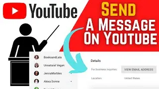 How To Send A Message On Youtube In 2021