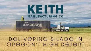 Delivering silage using the KEITH® J-MAX™ floor