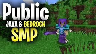 Public Minecraft SMP Server for Java & Bedrock *LIVE* 1.17.1 (Free to Join)