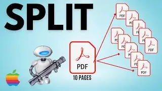 How to Split PDF Into Separate Files on Mac with Automator