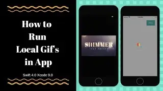 Swift 4.0: Play Local GIFs (Xcode 9.0)