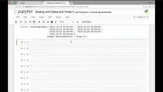 139  Generating Date and Time   date range  fn   Part 1