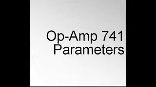 OpAmp parameters