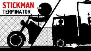 Terminator Parody | Stickman | Adobe Animate