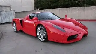 Ferrari Enzo at Lamborghini Newport Beach and Cars and Coffee Irvine, California