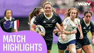 New Zealand OVERPOWER France 💪 | New Zealand v France | Highlights | WXV 1