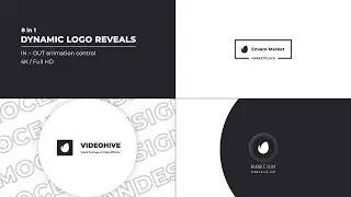 Dynamic Logo Reveals | After Effects, Premiere Pro and FCPX Template (Video Template)