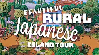 SUPER BEAUTIFUL RURAL JAPANESE Island Tour // Higurashi Island // Animal Crossing: New Horizons