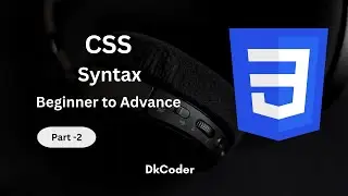 css syntax || css #css #syntax #dkcoder