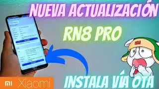 MIUI 12.0.8.0 REDMI NOTE 8 PRO!! NUEVA ACTUALIZACIÓN!! DESCARGA YA!