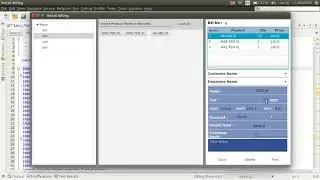 javafx Example for Billing Software