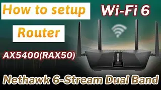 Netgear Nighthawk AX6 AX5400 WiFi 6 Router Setup & Review