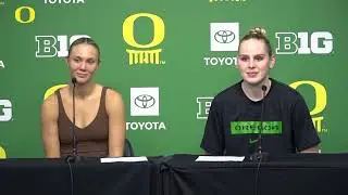 Daley McClellan & Mimi Colyer | Postgame vs. Pitt